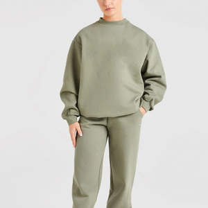 Sweat-shirt à manches longues surdimensionné personnalisé pour femmes, sweats à capuche et sweats-shirts respirants pour femmes - Product Image 4