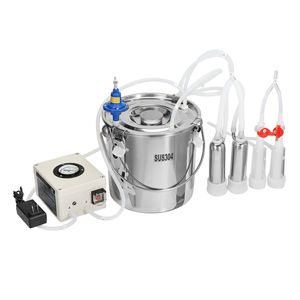 Mungitrice Elettrica Portatile per Capre da 12L in Acciaio Inossidabile 304 con Pulsazione a Vuoto e Componenti Automatici Principali - Product Image 5