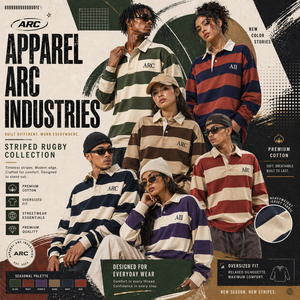 OEM Unisex Long Sleeve Rugby Polo Green Blue Brown Red Stripe Heavy Cotton Oversized Shirt Hoodies Factory - Product Image 6