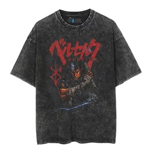 Camiseta de Hombre Personalizada, 240 g/m², Lavado Ácido, Estilo Desgastado, Corte Ajustado, 100% Algodón Ecológico, Manga Corta, Estilo Urbano - Product Image 6