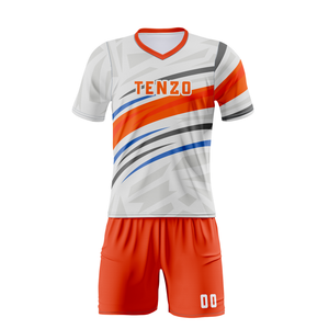 Maillot de football personnalisé ODM/OEM 2025 – Ensemble uniforme de football tendance, séchage rapide, vente en gros, vêtements de club personnalisés, 100 % polyester - Product Image 6