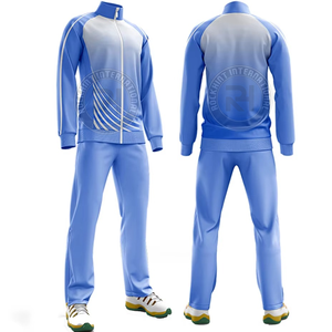 ชุดวอร์มผ้าโพลีเอสเตอร์คอตตอน เนื้อผ้านุ่ม ระบายอากาศได้ดี สวมใส่สบาย เหมาะสำหรับการฝึกกีฬาและสวมใส่ลำลอง - Product Image 6