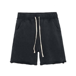 Shorts de Mezclilla Retro para Hombre con Lavado Ácido y Detalles Desgastados, Ideales para Uso Diario Informal y Cómodo - Product Image 4