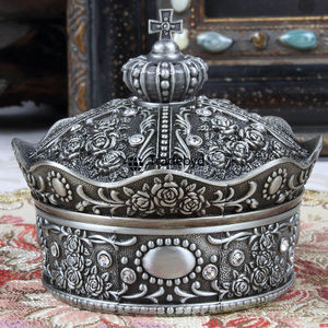 Boîte de rangement en métal de luxe, organisateur décoratif élégant pour la maison par Tradebyd - Product Image 2