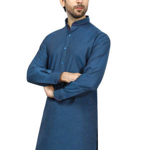Proveedor Directo de Fábrica, Shalwar Kameez para Hombre en Material Sólido 2026, Shalwar Kameez Bandhgala para Hombre Hecho en Fábrica a Precio Económico - Product Image 3