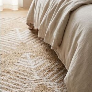 Best Selling Products Geometric Pattern Natural Jute Area <b>Rug</b> Rectangle Bohemian Flat Weave <b>Non</b> <b>Slip</b> Living Room Decor - Product Image 5