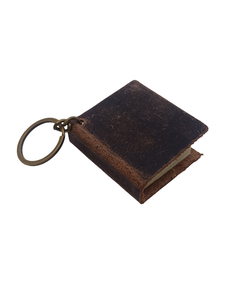 Handmade Brown Leather Carabiner Keychain Rectangle Shape Durable <b>Customized</b> <b>Key</b> <b>Ring</b> Compact Stylish Gift - Product Image 5