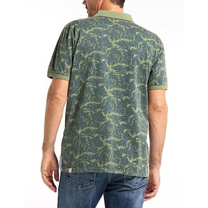 เสื้อโปโลปักโลโก้ผู้ชายแบบกำหนดเอง – ผ้าฝ้าย 100% ไซส์ใหญ่ แขนสั้น ปักลายเสื้อกอล์ฟ ผ้าถัก - Product Image 2