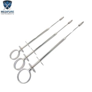 เครื่องมือผ่าตัดสแตนเลสสำหรับสัตว์ในฟาร์ม อุปกรณ์สัตวแพทย์สำหรับการสกัดเนื้อเยื่อเนื้องอกที่หัวนมสัตว์ - Product Image 3