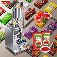 Machine d'emballage automatique de sachets de détergent liquide pour le remplissage et la fermeture de sachets de shampoing, de savon et de lotion, équipement d'emballage avec contrôle PLC
