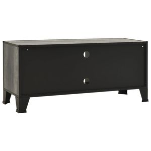 41.3 di supporto TV grigio metallo e MDF \ "x14.2 \" x18.5 \" - Product Image 5