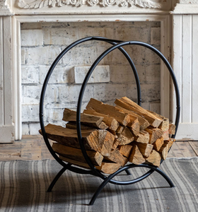 Accessoires pour foyer, porte-bûches en métal, décoration de jardin extérieur, support à bois de chauffage, porte-bûches moderne en métal - Product Image 5