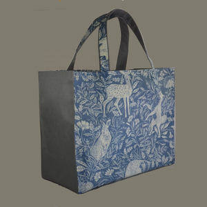 กระเป๋าถือผ้าฝ้ายคุณภาพสูงเป็นมิตรกับสิ่งแวดล้อมกระเป๋าถือพิมพ์ลายตัวละครแบบไม่มีหูหิ้วคู่ - Product Image 1