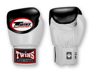 Gants de boxe Muay Thai personnalisés pour jumeaux, modèle très vendu, en cuir véritable tressé avec sangle, équipement de boxe professionnel - Product Image 1