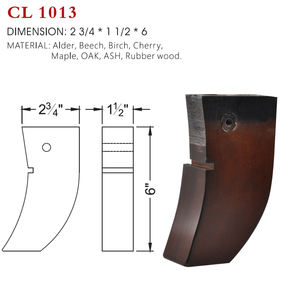 Walnut Finish Solid Wood Heavy Duty Furniture <b>Legs</b> with Easy Installation for Couch <b>Chair</b> Cabinet Bedroom Furniture Design - Product Image 4