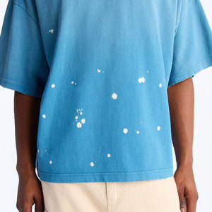 เสื้อยืดผู้ชายไซส์ใหญ่ ดีไซน์หรูหราประดับเพชรเทียม คุณภาพสูง ผ้าฝ้าย 100% แขนสั้น ทรงปกติ - Product Image 6