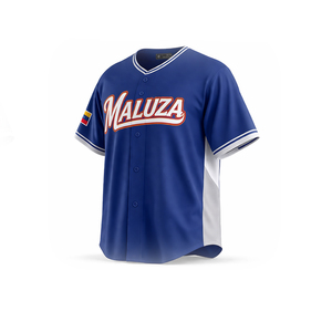 Camiseta de Béisbol MALUZA Personalizada, Uniforme Deportivo Unisex Corto, Impreso, Transpirable, de Secado Rápido, Sublimado, para Equipos, Venta al Por Mayor OEM - Product Image 4