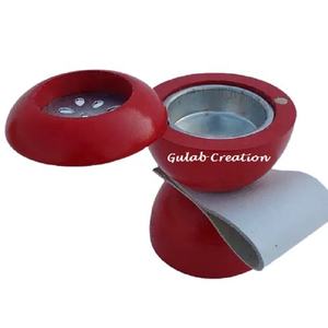 Brûleur d'encens en bois fabriqué à la main avec finition de couleur personnalisable pour l'aromathérapie, la méditation et la décoration intérieure - Product Image 1