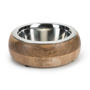 Support en bois durable au design unique pour gamelles surélevées pour chiens de grande et petite taille - Product Image 3