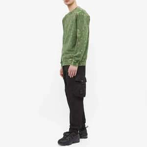 Sudadera de Cuello Redondo para Hombre, Nueva Moda, Estilo Informal, Lavado Ácido, Felpa, Manga Larga, 430 g/m², 100% Algodón, Corte Regular, Personalizable, Invierno - Product Image 6