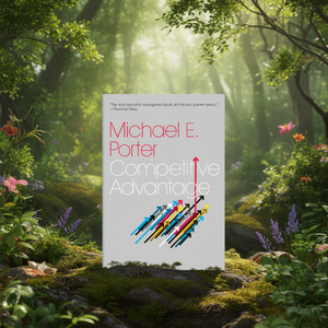 Competitive Advantage by Author E. Michael Porter <b>Paperback</b> Custom Softcover <b>Book</b> Printing - Product Image 2