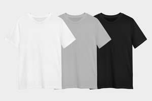2026 <b>Spring</b> Summer Hot <b>Sales</b> 220g Solid Cotton/Polyester Custom Logo Knitted Fabric Short Sleeve Eco-Friendly T-Shirt Men - Product Image 5