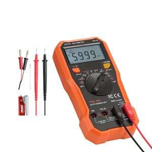 Multimetro Digitale Professionale TRMS 6000 Conti, Tester di Corrente e Voltmetro NCV, 600V Max. Tester di Tensione, Corrente e Resistenza AC - Product Image 1