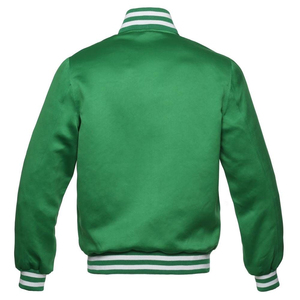 Veste bomber en satin de soie personnalisée, veste de luxe en satin pour le football, vestes en satin des Raiders - Product Image 2