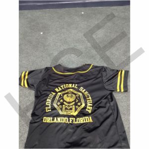 Uniforme de Béisbol Personalizado Negro y Amarillo, Ligero y Transpirable - Product Image 3