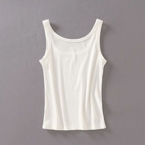 Débardeur Femme 95% Coton à Élastique Haute Extensibilité, Bretelles Larges, Idéal Été - Product Image 3