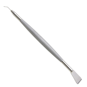 Outils de rehaussement de cils en acier inoxydable à double extrémité 45 degrés, peigne séparateur de cils à pointe lisse, 15 cm, durable et de précision - Product Image 1