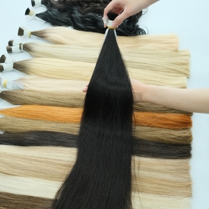 Extensiones de cabello humano Remy a granel Color oscuro Productos para el cabello dibujados al por mayor Precio al por mayor Cabello crudo vietnamita - Product Image 1