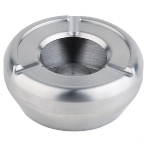 Cendrier rond en métal, dernier design, pour la maison et le bureau, à prix abordable. - Product Image 6