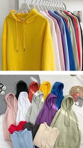 Hoodie tendance pour homme, coupe oversize, délavé à l'acide, décontracté, manches longues, 100% coton molletonné, épaules tombantes, avec fermeture éclair - Product Image 5