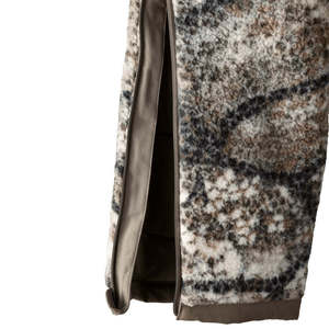 Pantalones de Caza de Camuflaje Silenciosos, Impermeables, Resistentes al Viento, con Forro Polar, para Actividades al Aire Libre, Tiro con Arco, Senderismo, Invierno, Camuflaje, para Hombre - Product Image 4