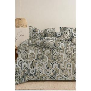 Stylish Quality Cotton 3 PCS Bedsheet Set Solid Floral Print Classic Style <b>Comfortable</b> and Great for Gifting - Product Image 3