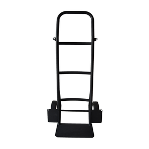 Heavy Duty Matte Black Powder Coated Steel <b>Trolley</b> Family keywords: for Garage Workshop Storage Use - Product Image 3