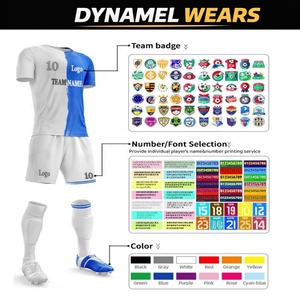 ชุดเสื้อฟุตบอลลายพรางสีเขียวแบบซับลิเมชั่นสำหรับผู้ใหญ่ แขนสั้น แห้งเร็ว แบบยูนิเซ็กซ์ - Product Image 3