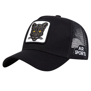 Casquettes de baseball snapback 6 panneaux brodées en 3D avec logo frontal personnalisé OEM/ODM, en polyester/coton, maille, pour le sport, les voyages et les activités de plein air - Product Image 2
