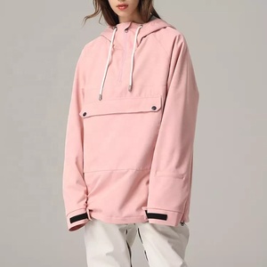 OEM de alta calidad de Streetwear Plus tamaño Jersey impermeable chaqueta al aire libre de carga Unisex con capucha - Product Image 3