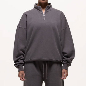 Sudaderas de Mujer de Manga Larga, Diseño Deportivo, Venta al Por Mayor, Personalizables, Corte Regular, Transpirables, de Felpa Francesa - Product Image 2