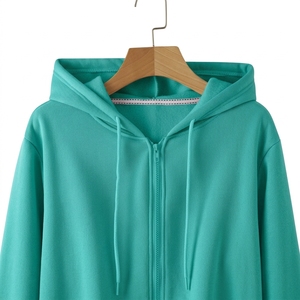 Sudadera Corta Lisa de Alta Calidad para Mujer, Estilo Urbano, Oversize, Fabricantes de Sudaderas Cortas Lisas - Product Image 4