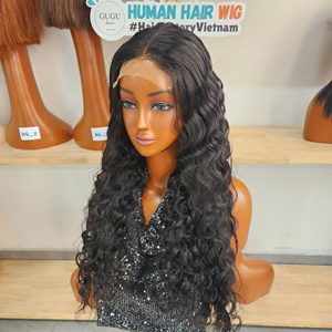 Perruques Lace Front Deep Wave en Cheveux Humains, Densité 250, Cheveux Naturels 15A, Lace Frontale HD 5*5, Perruque Bouclée Profonde en Cheveux Humains pour Femmes - Product Image 4