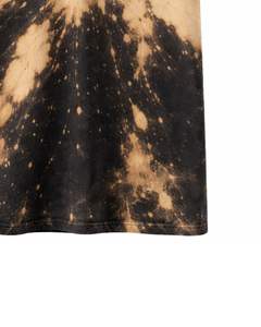 Camiseta de Hombre con Estampado Tie Dye Estrella Beige, 100% Algodón, Cuello Redondo, Manga Corta, Estilo Vintage, Streetwear, Fabricante OEM, Venta al Por Mayor - Product Image 5