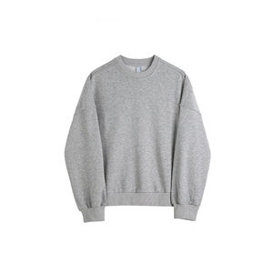 Sudadera de cuello redondo de felpa francesa para hombre y mujer, sudadera de alta calidad con diseño de logotipo impreso, sudadera sólida con capucha. - Product Image 2