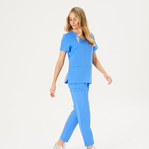 Vêtements pour femmes très vendus, de haute qualité, légers, coupe ajustée, 72% polyester, 21% rayonne, 7% élasthanne, tricotés, taille élastique, extensibles, unis - Product Image 1