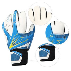 Guantes de Portero AAFZA SOCCER Super Sticky de Primera Calidad, Talla Adulto, de Cuero, Antideslizantes, con Cierre de Tirón, Unisex, Guantes de Alto Rendimiento - Product Image 2