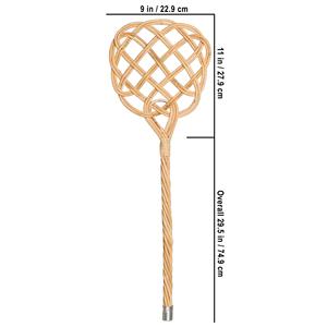 LISTO PARA ENVIAR: Escoba de mimbre de ratán tejida a mano, ecológica y duradera, para limpieza de colchones. Proveedor. - Product Image 3