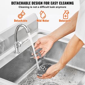 Picadora de Carne Eléctrica Comercial de Acero Inoxidable con Capacidad de 22 Libras/Minuto, con Cuchilla y Plato de Molienda para Hacer Salchichas - Product Image 6