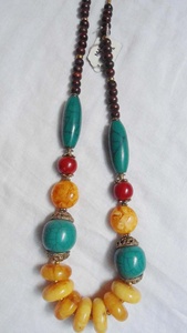 สร้อยคอแฟชั่นห้อยทำจากเรซิ่นสร้อยคอจี้แฟชั่นทำด้วยมือสร้อยคอผู้หญิงคลาสสิกเครื่องประดับเรซิ่นคุณภาพดีที่สุด - Product Image 6